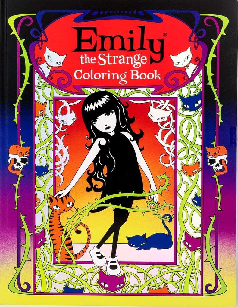 Emily the Strange Coloring Book