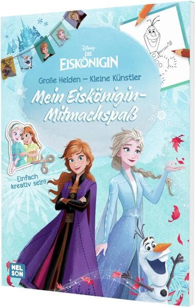Disney Die Eiskönigin: Große Helden - Kleine Künstler: Mein Eiskönigin-Mitmachspaß