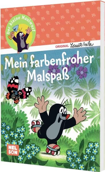 Der kleine Maulwurf: Mein farbenfroher Malspaß