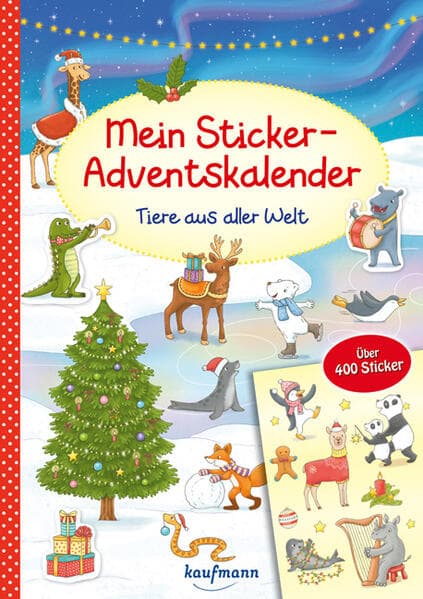 Mein Sticker-Adventskalender