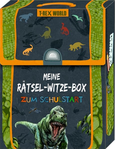 Kartenbox - Meine Rätsel-Witze-Box zum Schulstart