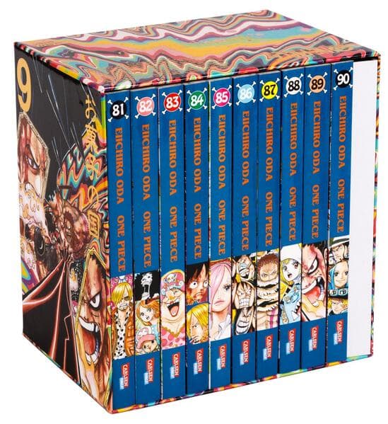 One Piece Sammelschuber 9: Whole Cake Island (inklusive Band 81-90)