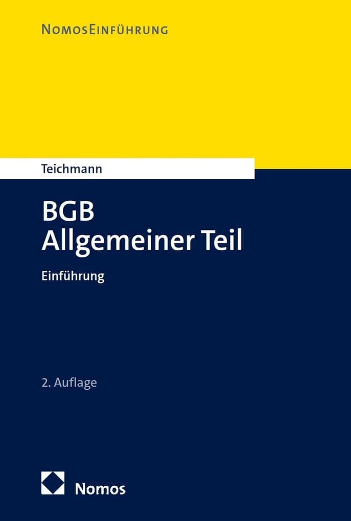 BGB Allgemeiner Teil