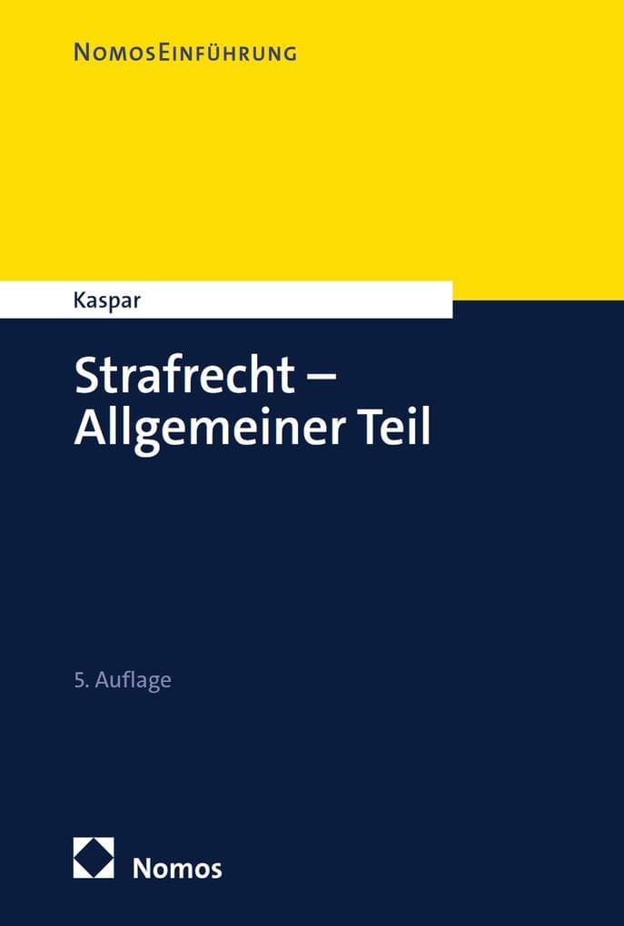 Strafrecht - Allgemeiner Teil