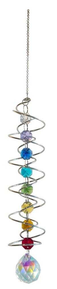 Suncatcher "Helix Spirale" verchromt