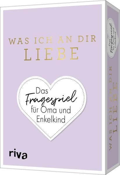 Was ich an dir liebe - Das Fragespiel für Oma und Enkelkind