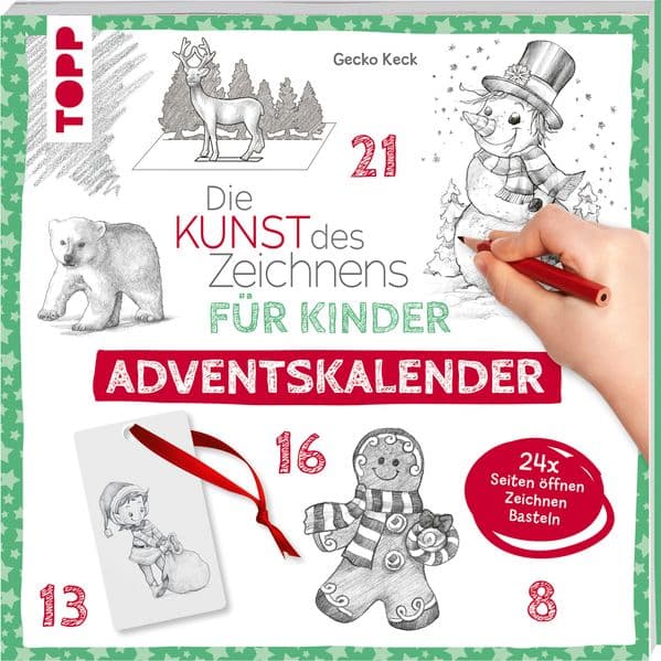 Die Kunst des Zeichnens für Kinder Adventskalender