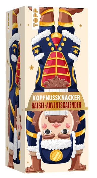 Der neue Kopfnussknacker - Rätsel-Adventskalender (blaue Edition - 2026)
