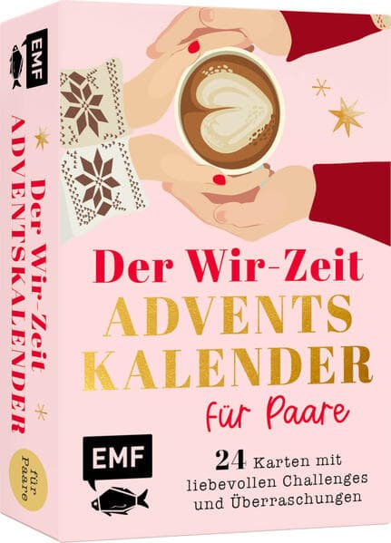 Adventskalender-Kartenset: 24 x Wir-Zeit für Paare
