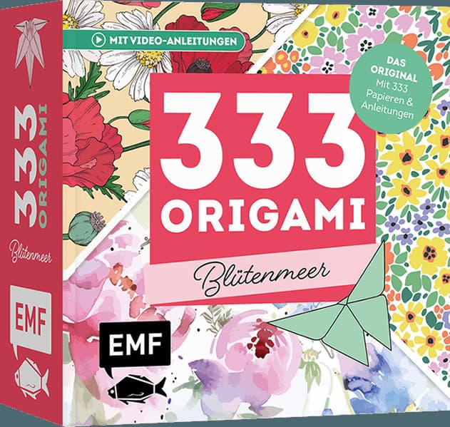 333 Origami - Blütenmeer - Florales Faltvergnügen für Blumen-Fans