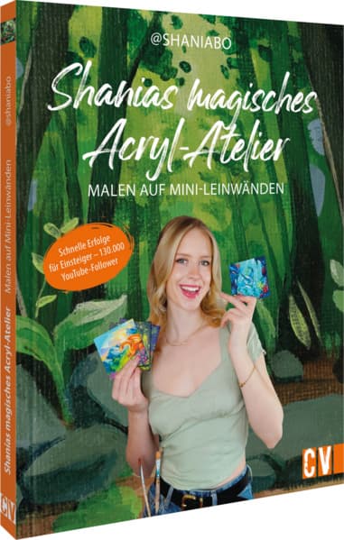 Shanias magisches Acryl-Atelier: Malen auf Mini-Leinwänden