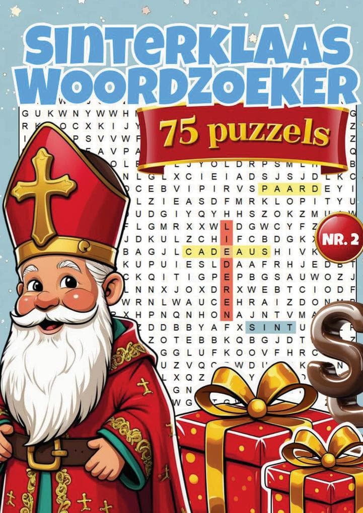 Woordzoeker Sinterklaas - nr.2
