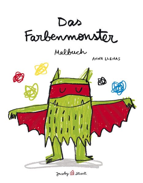 Das Farbenmonster Malbuch