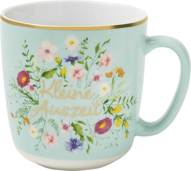 Blütenträume Kaffeebecher "Kleine Auszeit", 350 ml