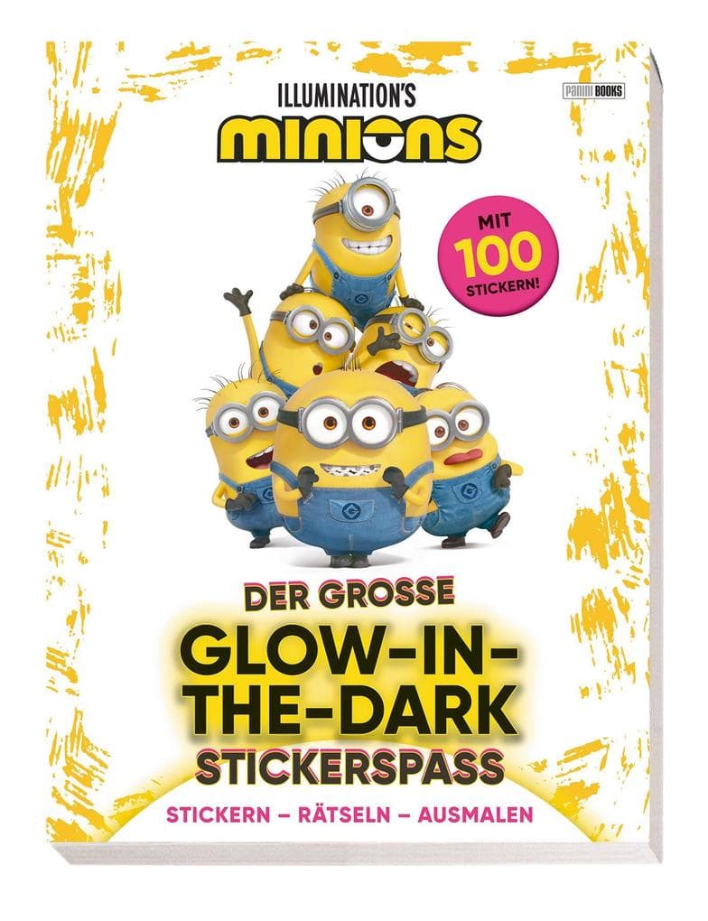 Minions: Der große Glow-in-the-Dark Stickerspaß