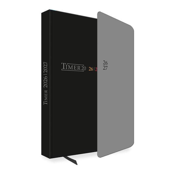 TRÖTSCH - Schülerkalender mit Klappe Black 26/27