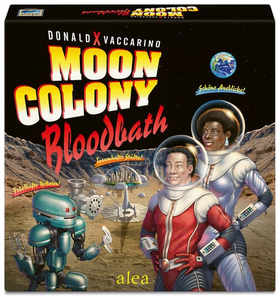 Moon Colony Bloodbath - Gesellschaftsspiel & Brettspiel ab 14 Jahre