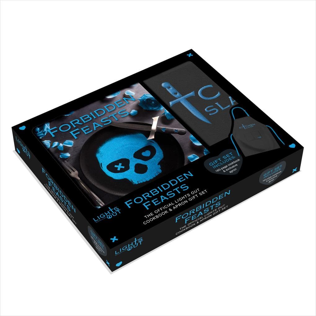 Forbidden Feasts: The Official Lights Out Cookbook and Apron Gift Set