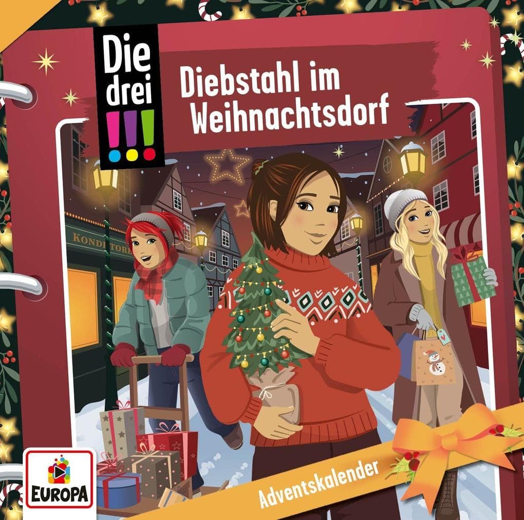 Die drei !!! Diebstahl im Weihnachtsdorf