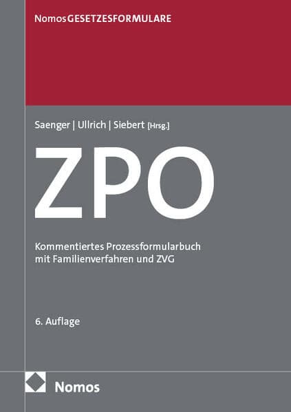 Zivilprozessordnung: ZPO