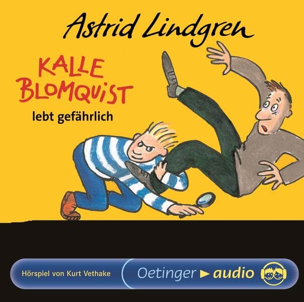 Kalle Blomquist 2. Kalle Blomquist lebt gefährlich. Hörspielklassiker,1 Audio-CD