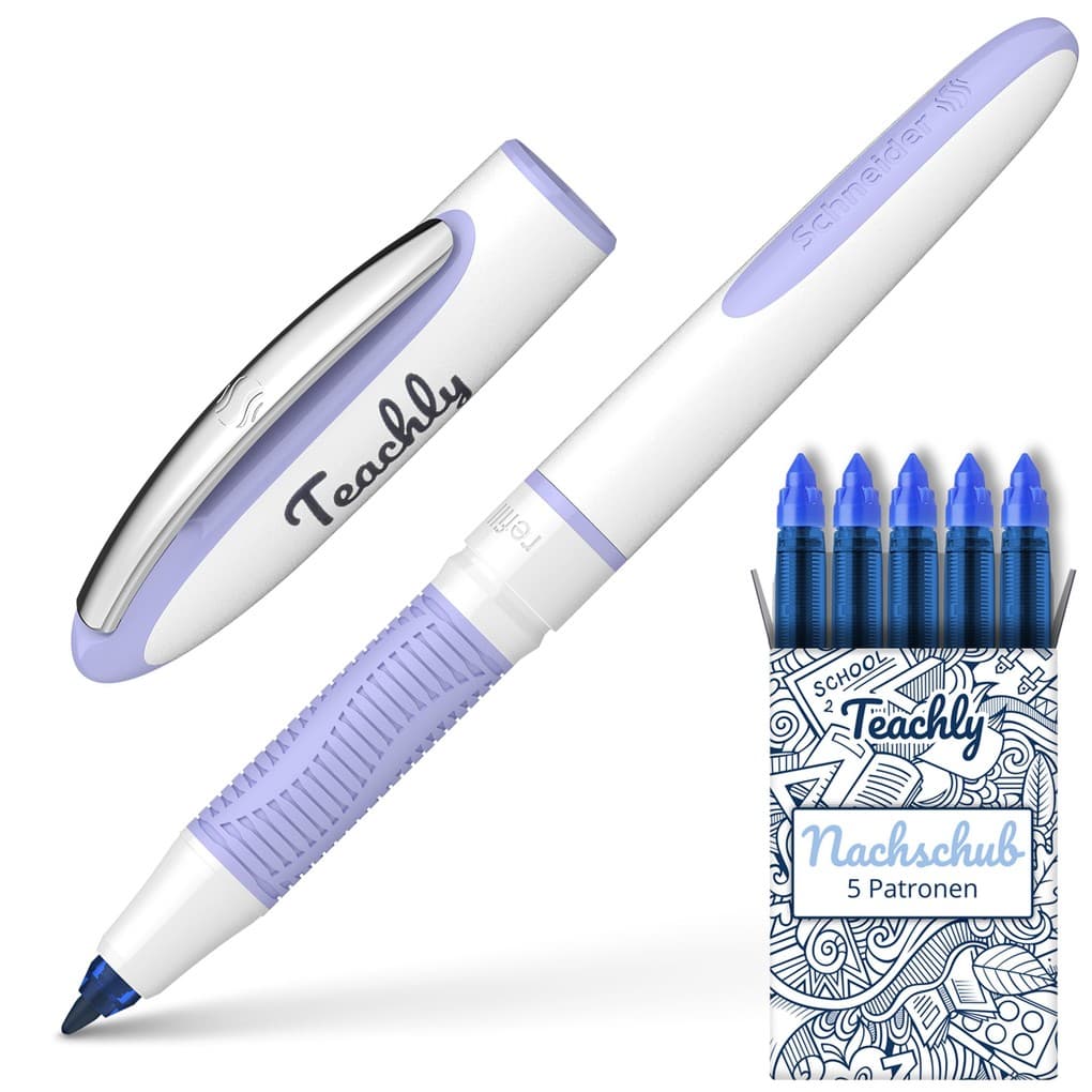 Teachly Tintenroller Superstudent, Flieder