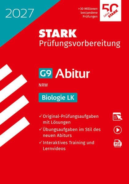 STARK Biologie LK - Abitur 2027 NRW - Prüfungsvorbereitung