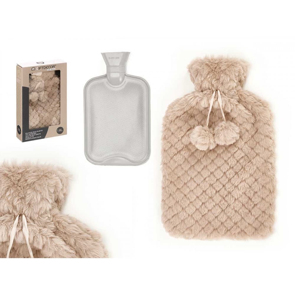 Wassersack 1.8l beige Fellbezug