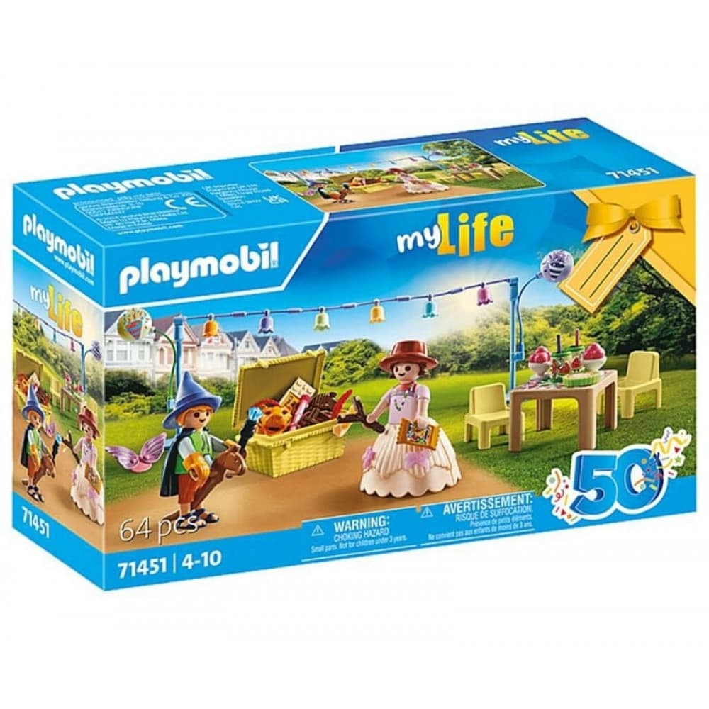 Playmobil My Life Geschenkset Kostuemparty 14x25cm