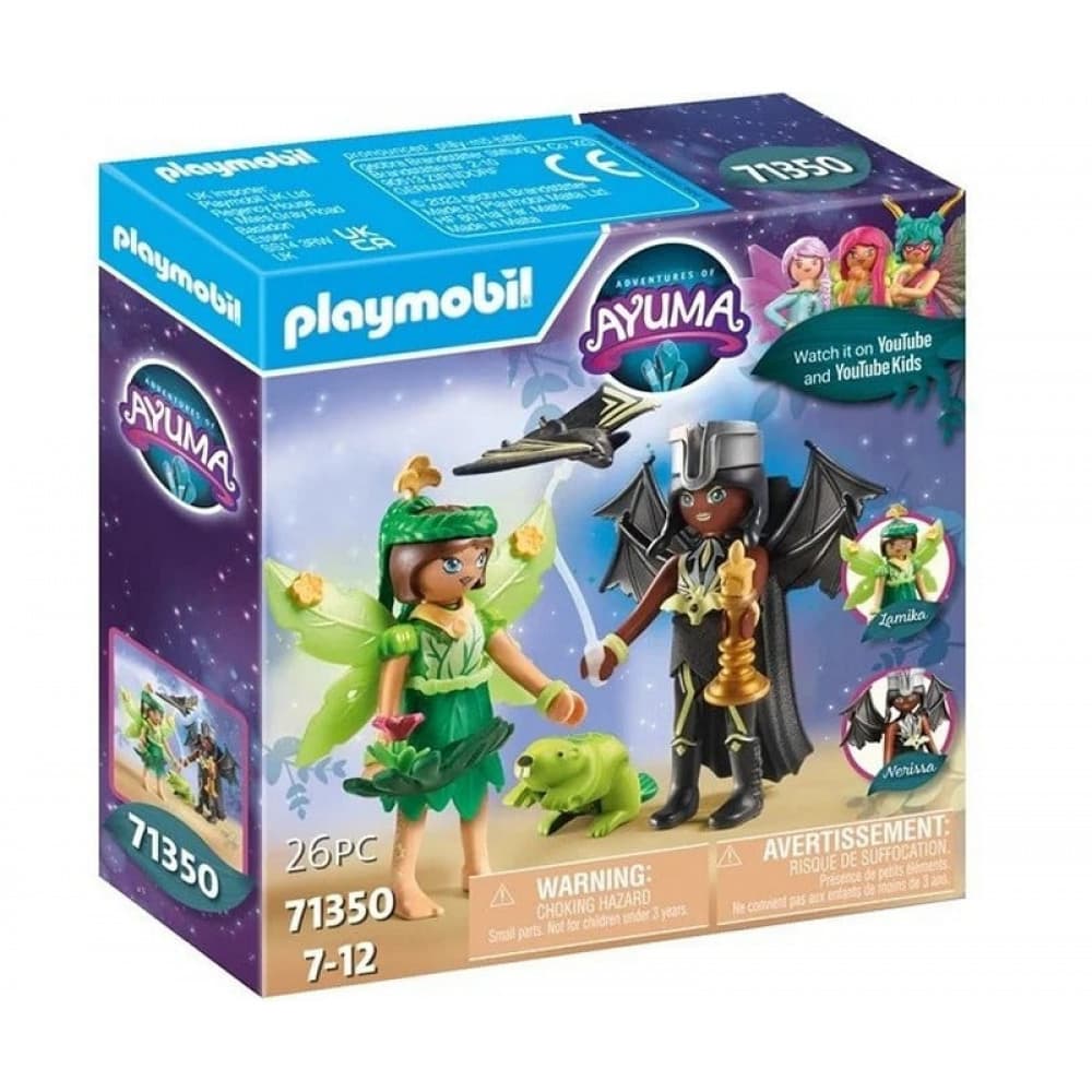 PLAYMOBIL 71350 - Ayuma - Forest Fairy & Bat Fairy mit Seelentieren