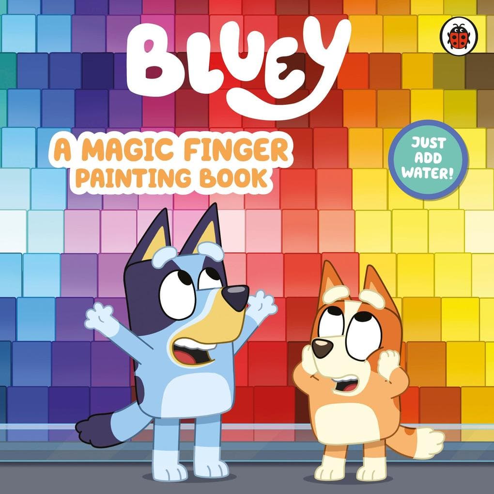 Bluey: A Magic Finger Painting Book