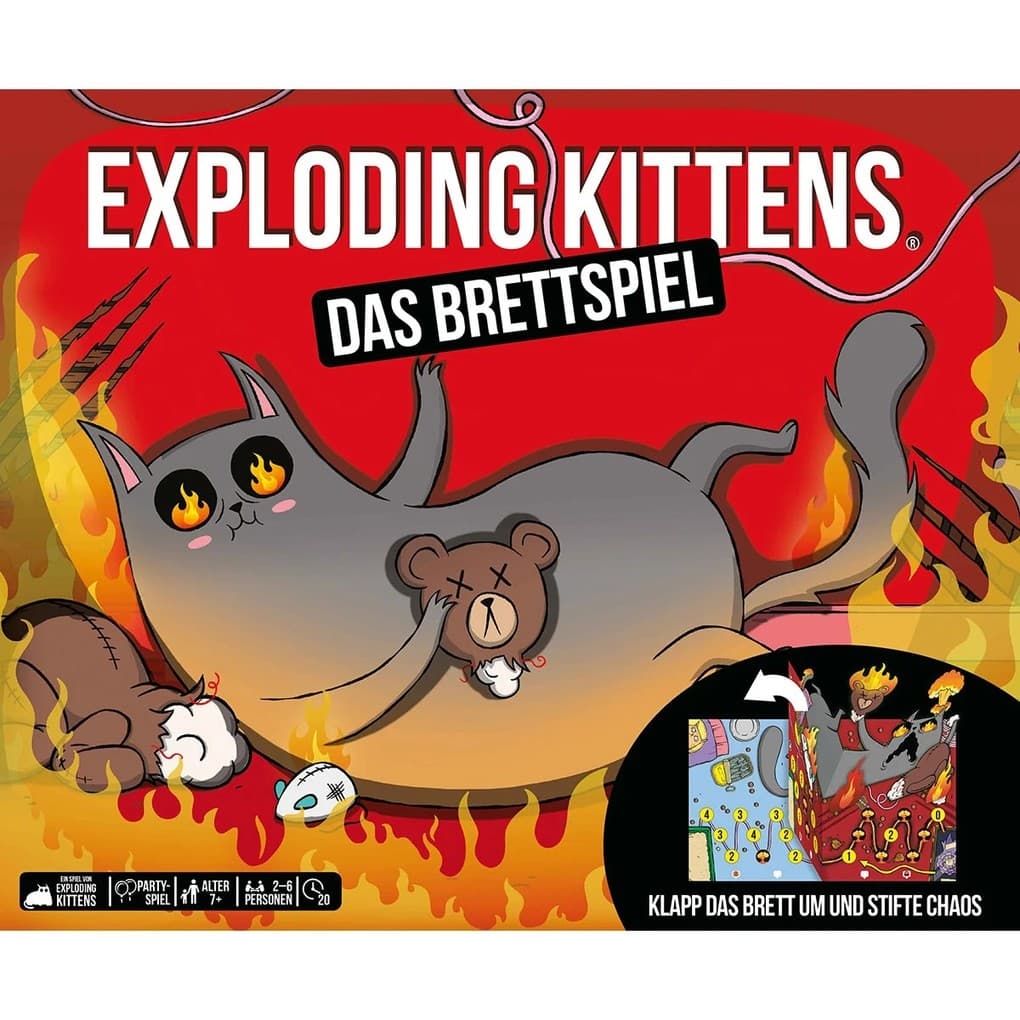 Exploding Kittens Das Brettspiel