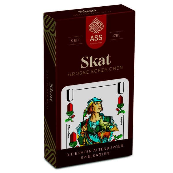 Skat große Eckzeichen deutsches Bild (FSC zertifiziert)