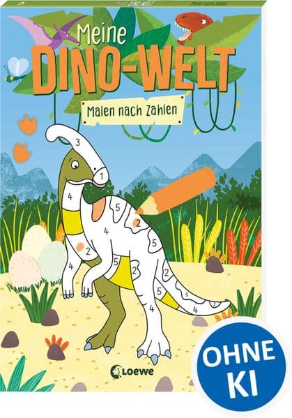Meine Dino-Welt - Malen nach Zahlen