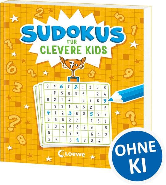 Sudokus für clevere Kids 7+ [gelb]
