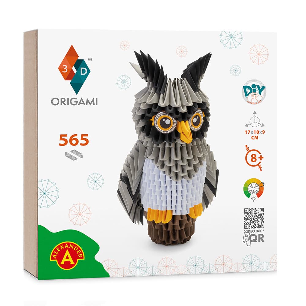 ORIGAMI 3D Owl
