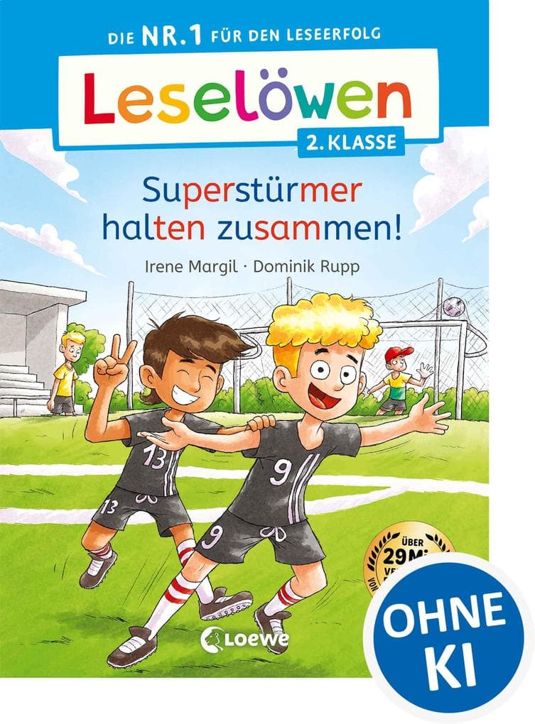 Leselöwen 2. Klasse - Superstürmer halten zusammen!