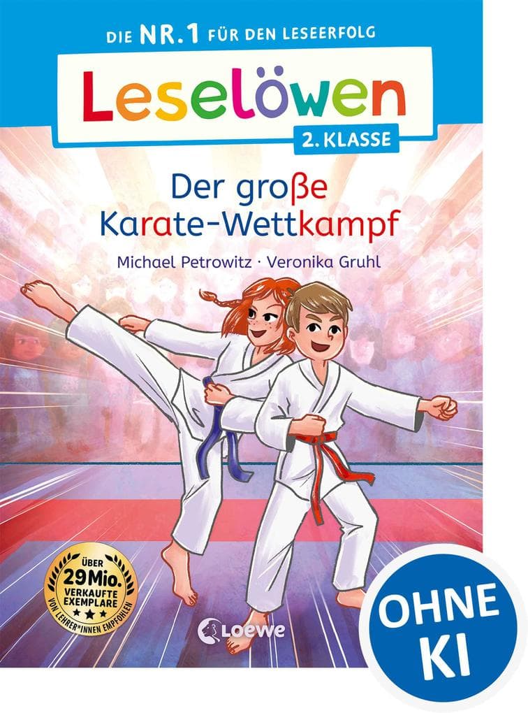 Leselöwen 2. Klasse - Der große Karate-Wettkampf