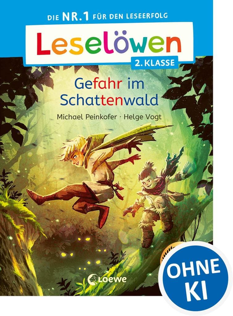 Leselöwen 2. Klasse - Gefahr im Schattenwald