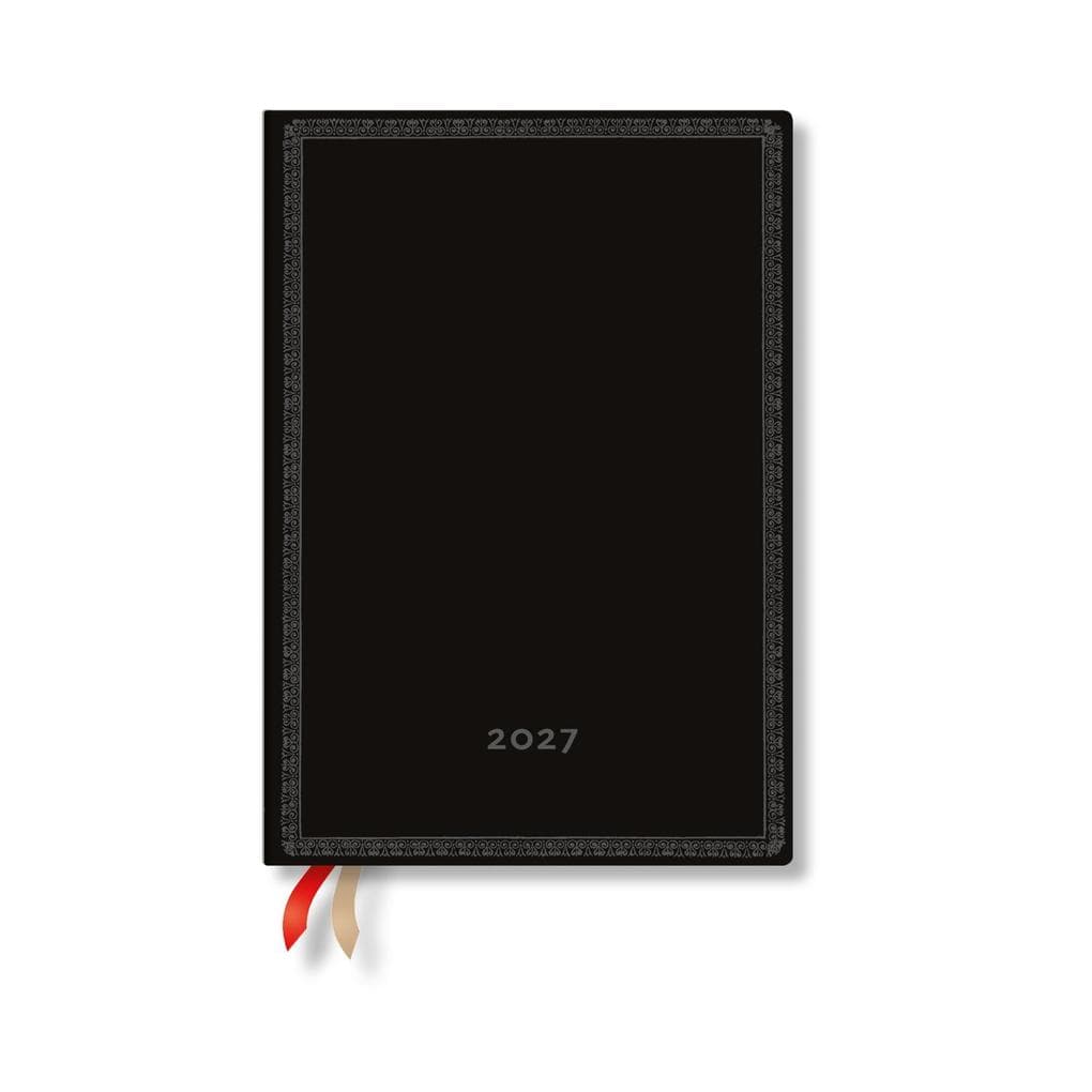 2027 Black Edition Bold MIDI Vertical Softcover 12-Month Weekly Planner, 176pg, 100gsm by Paperblanks (Black Edition)