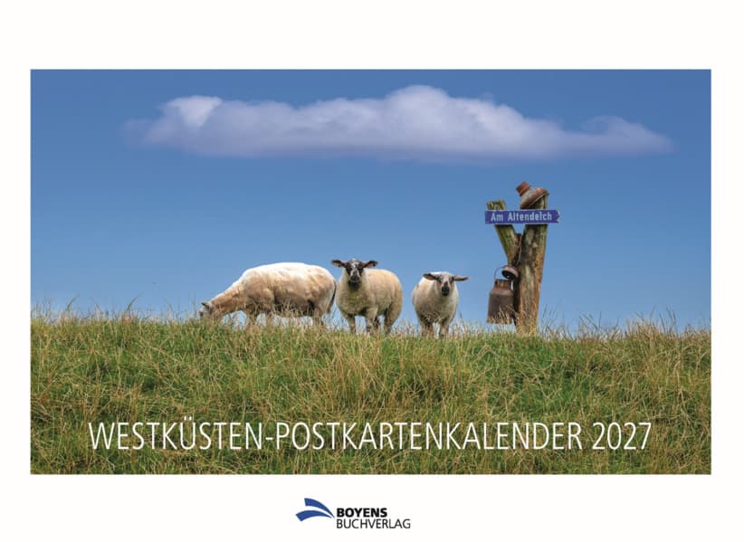 Westküsten-Postkartenkalender 2027