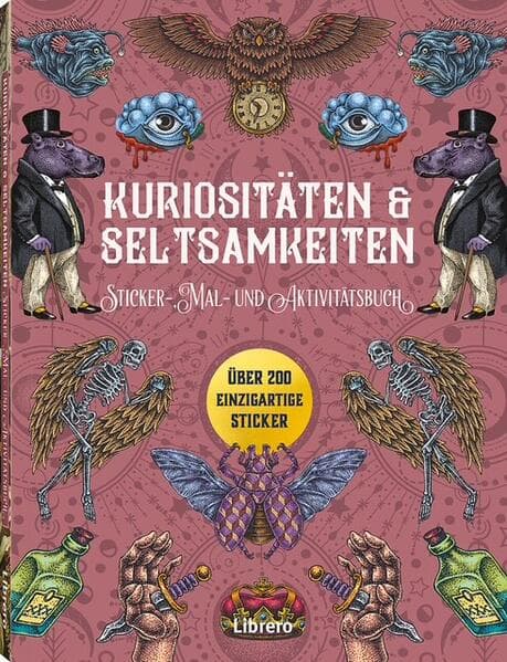 Kuriositäten & Seltsamkeiten - Stickerbuch