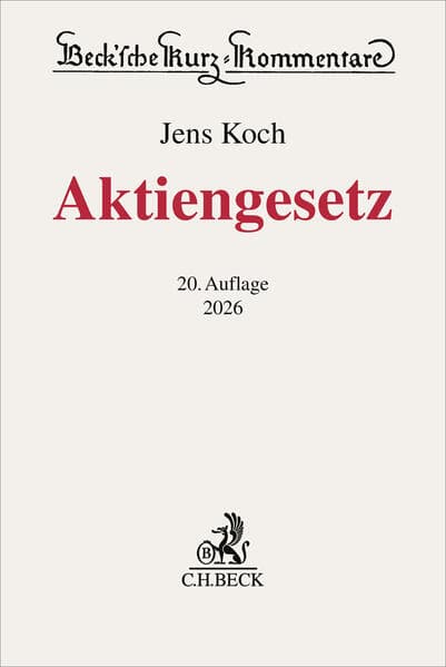 Aktiengesetz. AktG