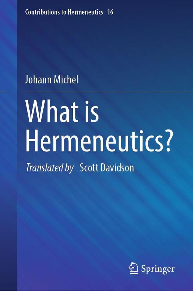 What is Hermeneutics?