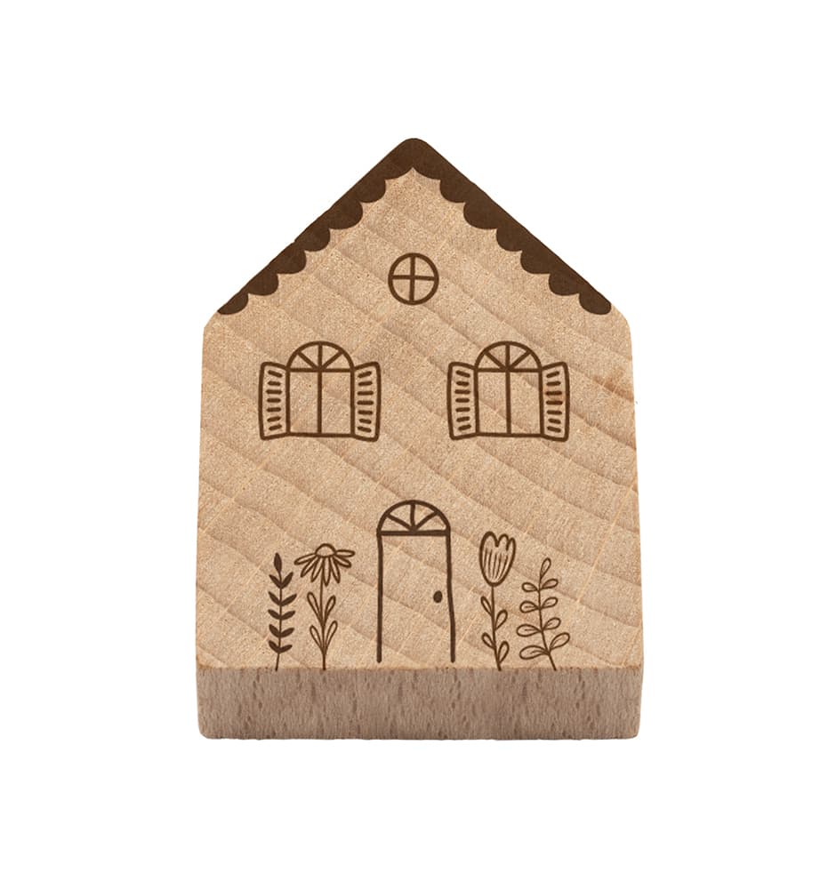 Magnetisches Holzhaus Haus