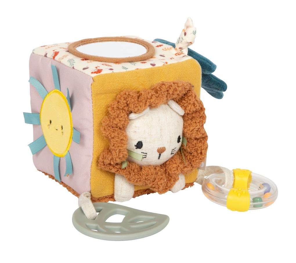 Babyspielzeug Spielwürfel aus Stoff "Little Lion