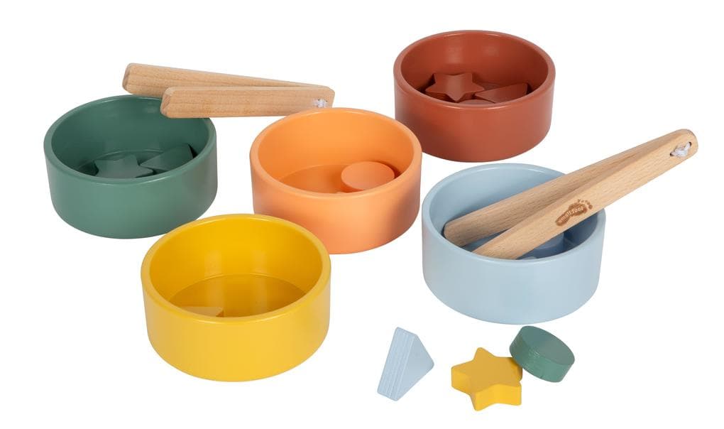 Montessori Sortierspiel mit Zange