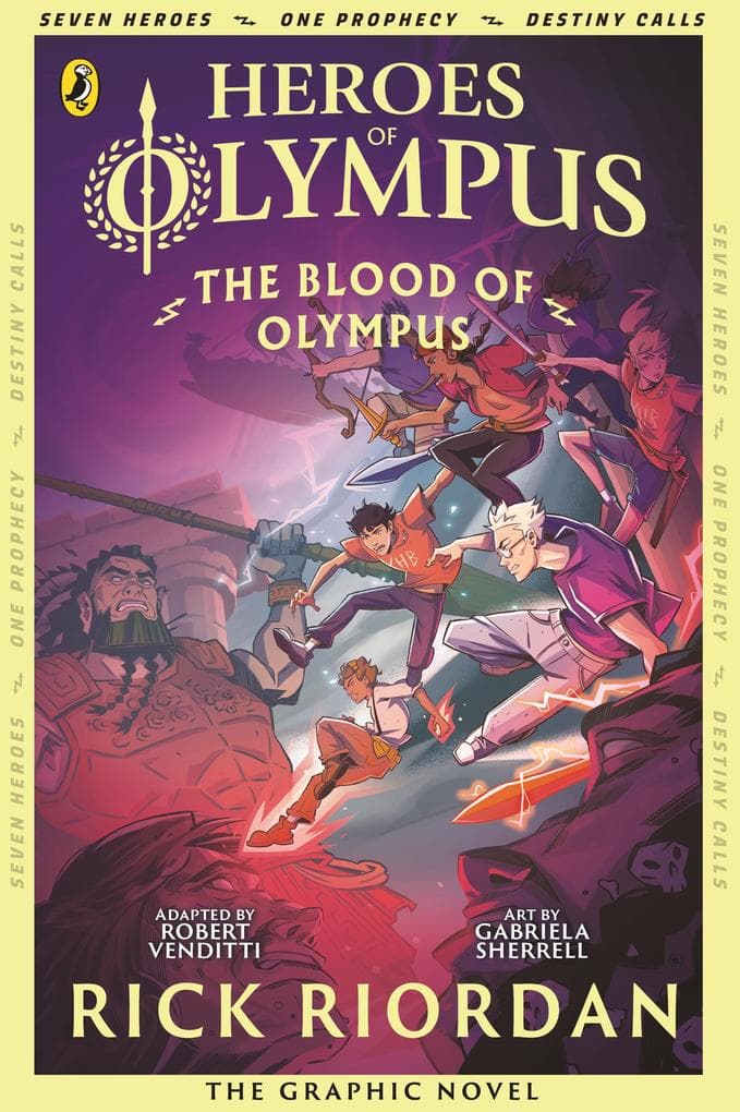 The Blood of Olympus: The Graphic Novel (Heroes of Olympus Book 5)
