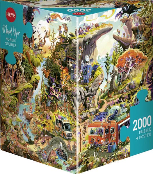 NORDIC STORIES, HEYE Puzzle von Hugo Prades