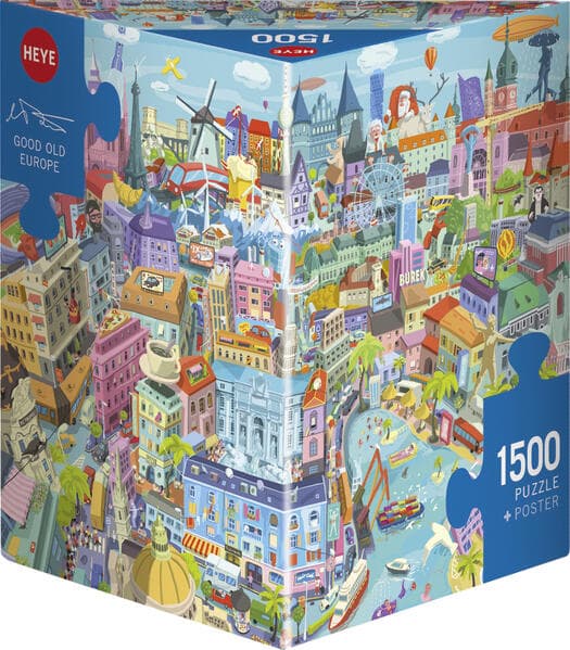 Heye - Good Old Europe, Vidak, 1500 Teile